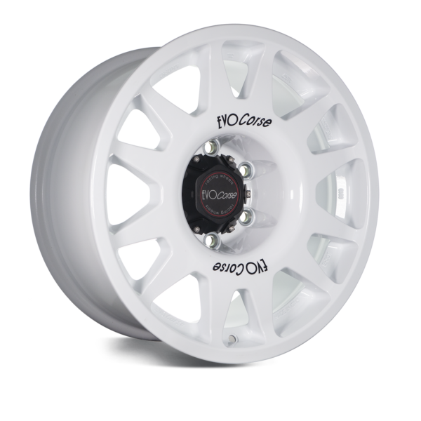 SE4160630011 DakarZero 8x17 0 Offset 6 Holes White Color