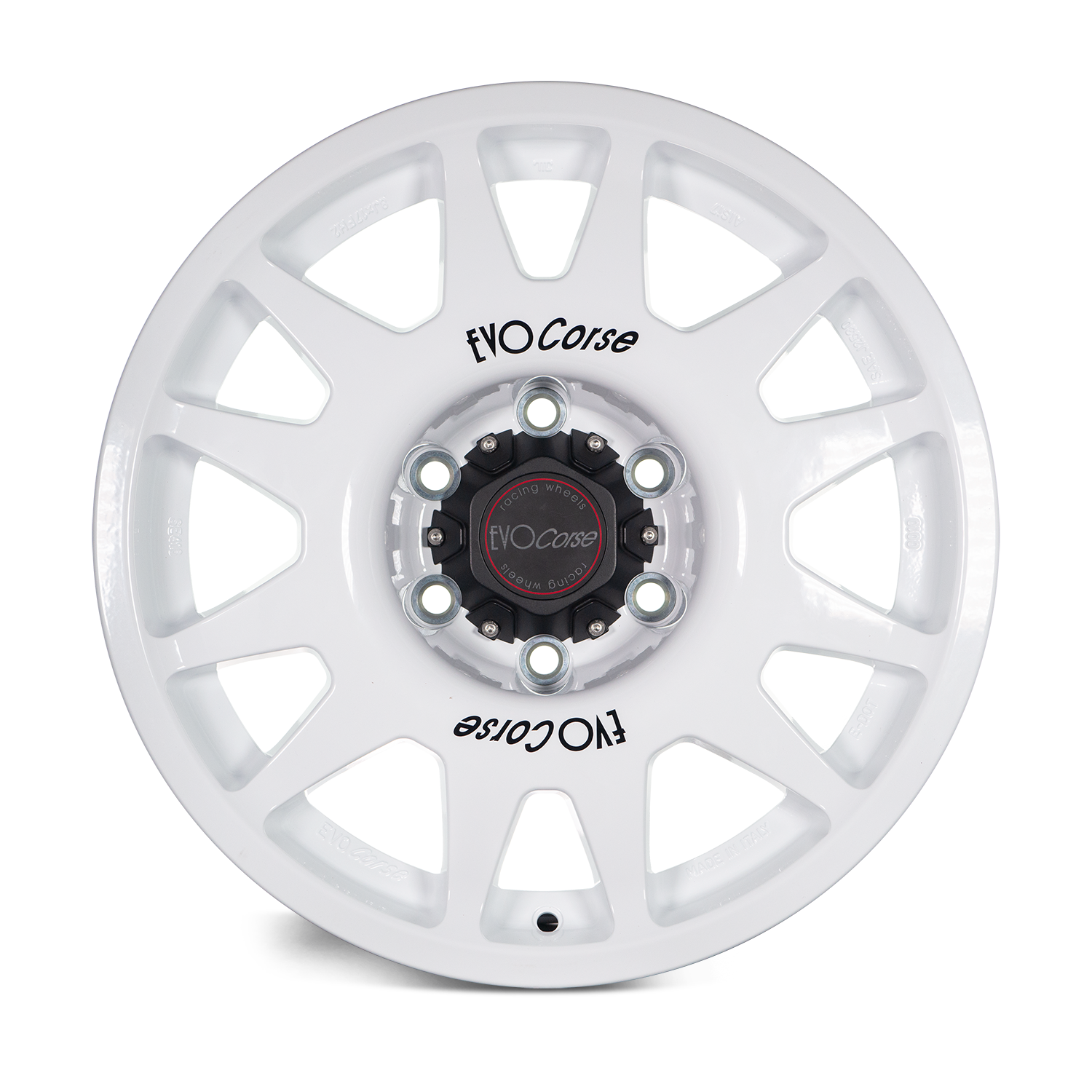 SE4160630011 DakarZero 8x17 0 Offset 6 Holes White Color